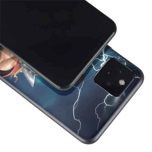 Marvel Thor Thor and Mjolnir Google Pixel 5a Skin